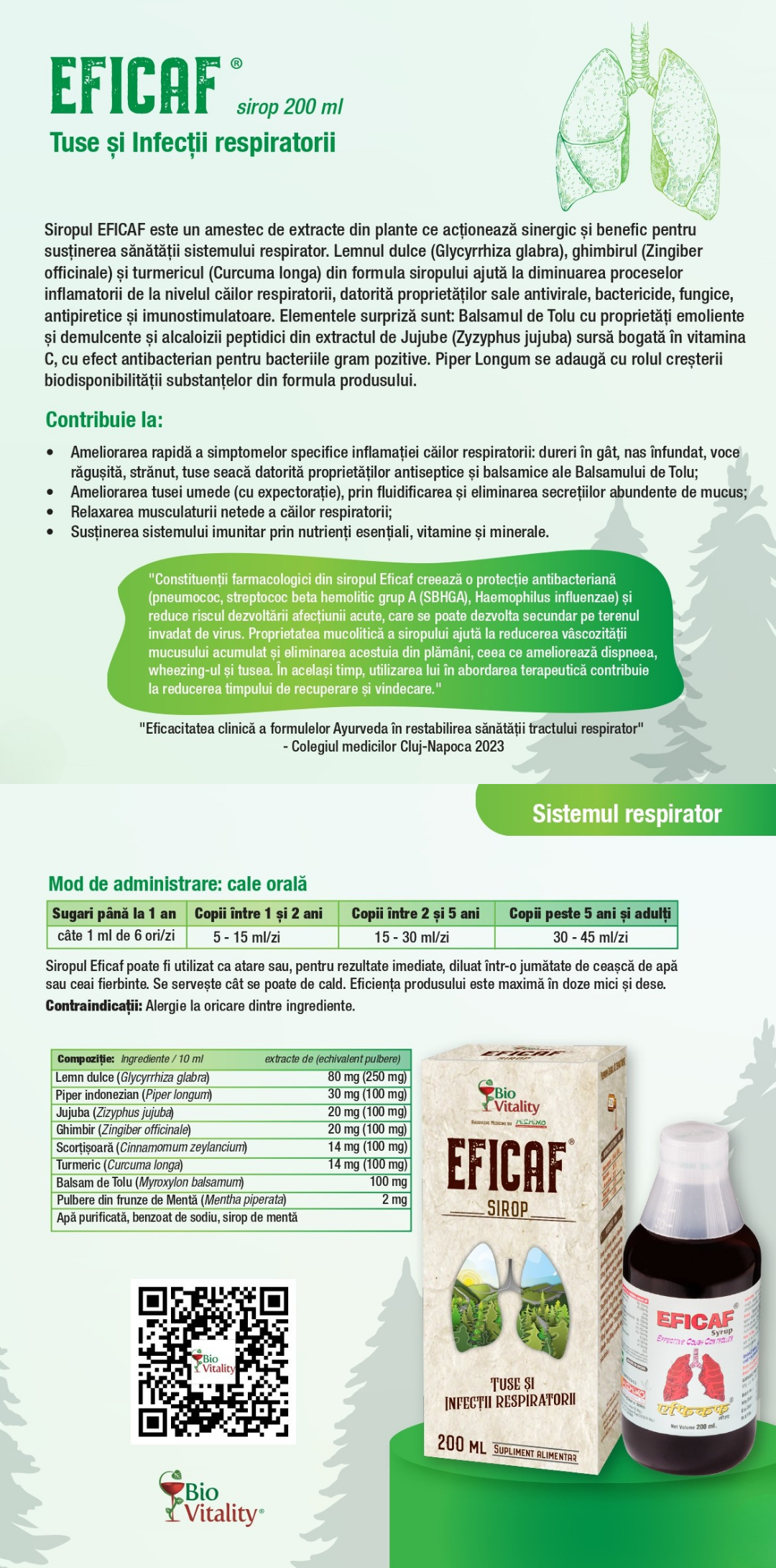 Prospect EFICAF Sirop