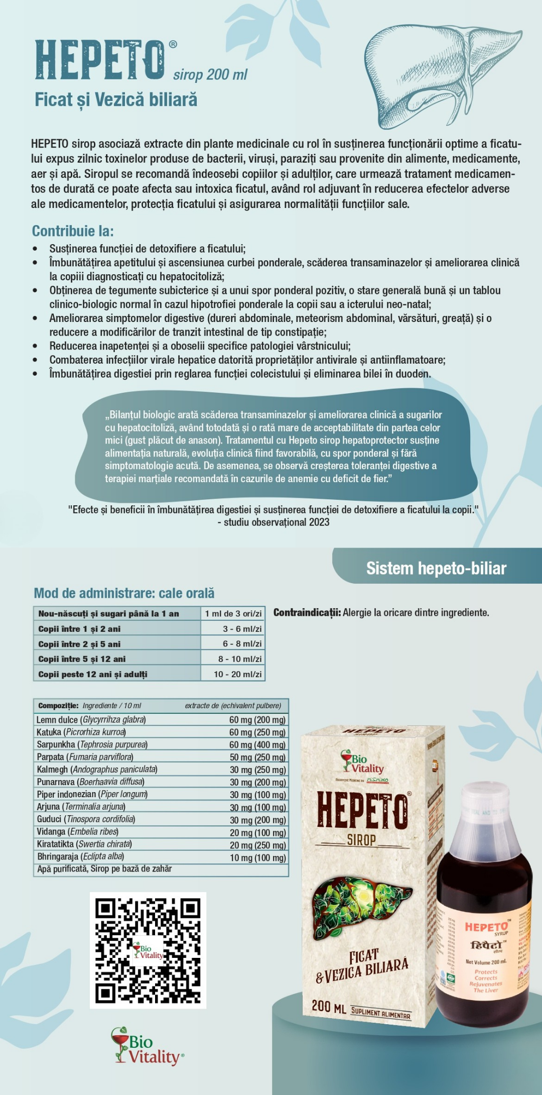 Prospect HEPETO Sirop